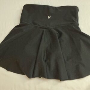 Old Navy Black Skater Mini Skirt for Work